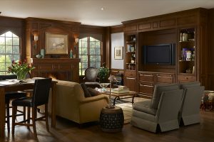 Woodland Meadows Entertainment Center by Brookhaven