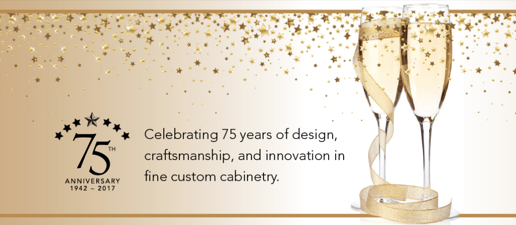 Wood-Mode Custom Cabinetry 75th Anniversary