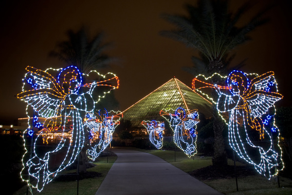 Moody Gardens Festival of Lights in Galveston