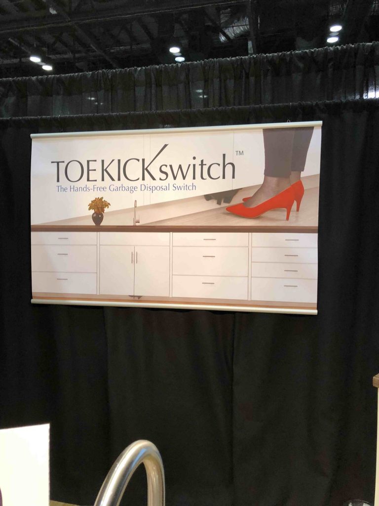 Toe Kick Switch at KBIS