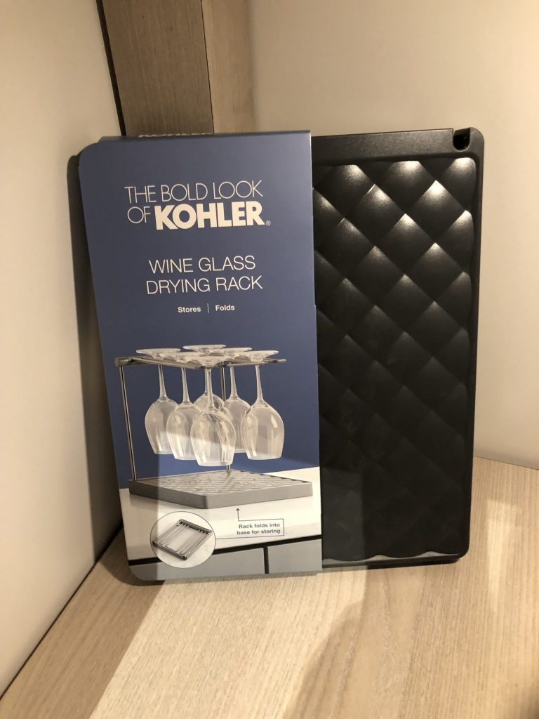 Kohler Wine Glass Drying Rack