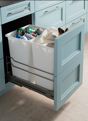 Trash Can Pullout Cabinet